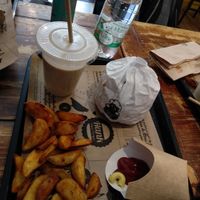 Smoothie delicious. at Hank Cuisine Végétale - Archives in Paris