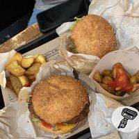 Burgers  at Hank Cuisine Végétale - Archives in Paris