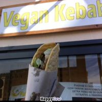 vegan kebab at Piadina Salentina in Lecce