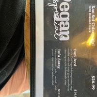 The menu says it comes with cucumber salad but ours definitely did not😒 at Naung Mai Thai Kitchen in Anacortes