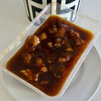 Mushroom Manchurian gravy  at Jalpaan Vegetarian Resturant in Dubai