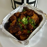 Gobi Manchurian dry  at Jalpaan Vegetarian Resturant in Dubai