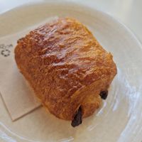 Pain au chocolate at Let It Bloom in Valencia