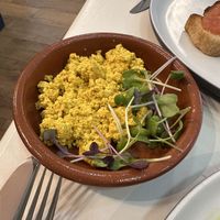 Tofu scrambled   at Let It Bloom in Valencia