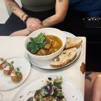 Croquetas and marry me tofu at Let It Bloom in Valencia