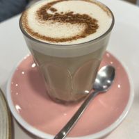 Chai latte  at Let It Bloom in Valencia