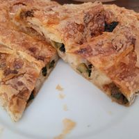 Vegan Börek at VeggEast in Basel