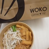 Take away tofu bowl at WOKO Cantine Viet in Lyon