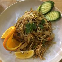Pad Thai at Sunflower Thai Vegetarian Restaurant in Auckland