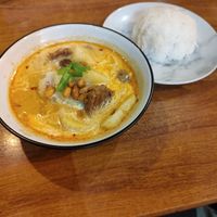 Massamun curry at Sunflower Thai Vegetarian Restaurant in Auckland