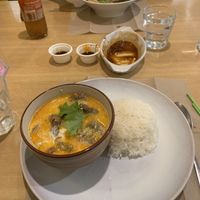 Beef curry   at Sunflower Thai Vegetarian Restaurant in Auckland