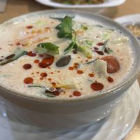 Tom Kha Gai Soup  at Sunflower Thai Vegetarian Restaurant in Auckland