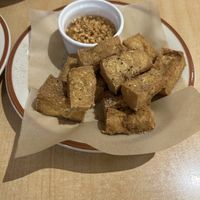 Salt and pepper tofu 👌🏻  at Sunflower Thai Vegetarian Restaurant in Auckland