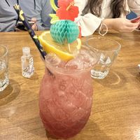 Thai Long Island iced tea   at Sunflower Thai Vegetarian Restaurant in Auckland
