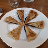 Red bean pancakes at Sunflower Thai Vegetarian Restaurant in Auckland
