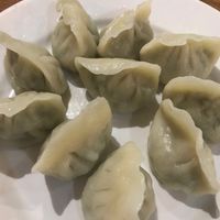 Steamed vege dumplings. at Sunflower Thai Vegetarian Restaurant in Auckland