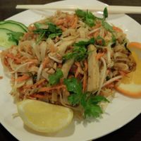 Delicious Pad Thai!  I would eat this every day if I could!   at Sunflower Thai Vegetarian Restaurant in Auckland