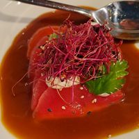 Melonen Sashimi at Blum in Innsbruck