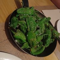Pimientos del padrón at Tauèrna Urtau Arties in Lleida