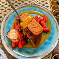 Karamell Kuchen at Küchenschelle in Freiburg