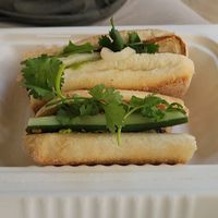 Bahn mi with lots of veggies and nice soft bread at La Tour Cafe - Nimitz Hwy in Honolulu