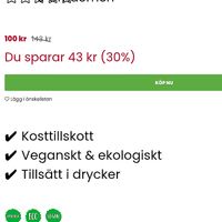 See now it's only vegan and eco, not raw like it used to at RawFoodShop in Malmo