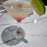 Margarita ordered with cherries at Umami Japanese Steakhouse in Columbia