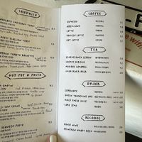 English menu  at Nibble - Nibeul in Busan