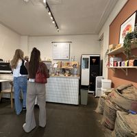 All pastries plant based.   at High Grade Coffee in East London