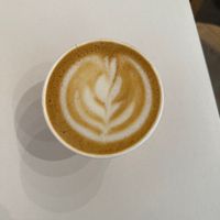 Oat flat white   at High Grade Coffee in East London