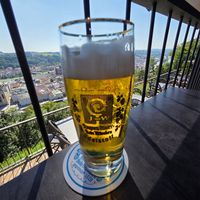 Cold beer at Das Oberhaus in Passau