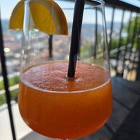 Frozen aperol. at Das Oberhaus in Passau