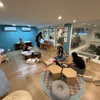 Cat cafe, upstairs   at ASOK Pethouse Cat Cafe in Bangkok