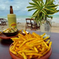 Fritas com paprica e ervas at Restaurante Awa Mar in Cairu