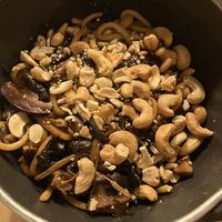 Udon con setas y salsa de soja  at Sibuya Urban Sushi Bar in Badajoz