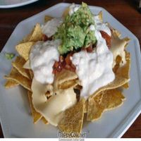 pogo cafe vegan nacho plate at POGO Cafe in East London