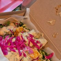 Squash salad at LEON - Southbank Place in South East London