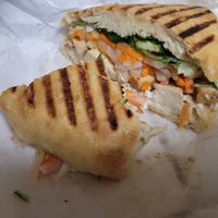 Vegan Bahn mi take out at Mendocino Farms in Vacaville