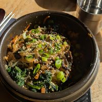 Japchae at Soul N' Seoul in Gloucester
