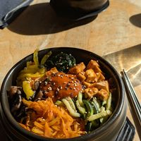 Bibimbap at Soul N' Seoul in Gloucester