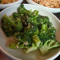 Garlic broccoli at Sichuan House in Edinburgh