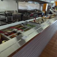 Inside ordering area at Silantra Asian Street Kitchen in Camp Hill