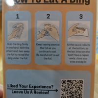 How to eat a Bing! at Silantra Asian Street Kitchen in Camp Hill