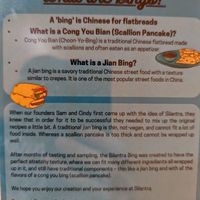 What is a Bing? at Silantra Asian Street Kitchen in Camp Hill