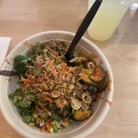 Salad with mushrooms  at Silantra Asian Street Kitchen in Camp Hill