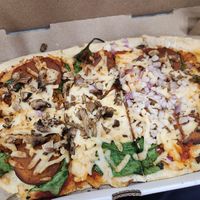 Nothing But a "V" Thing (half no onions) at BNA - Slim & Huskie's - Concourse C in Nashville