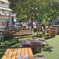 The garden at Fresco  in Drama