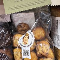 Vegan mini-Magdalenas at Ametller Origen — Marina Port in Premia De Mar