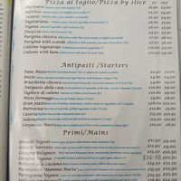 Speisekarte at Mari Deli & Dining in West London