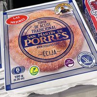 Traditional olive oil cake at Sorli - Discau in Premia De Mar